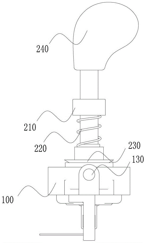 A speed starter for a scooter