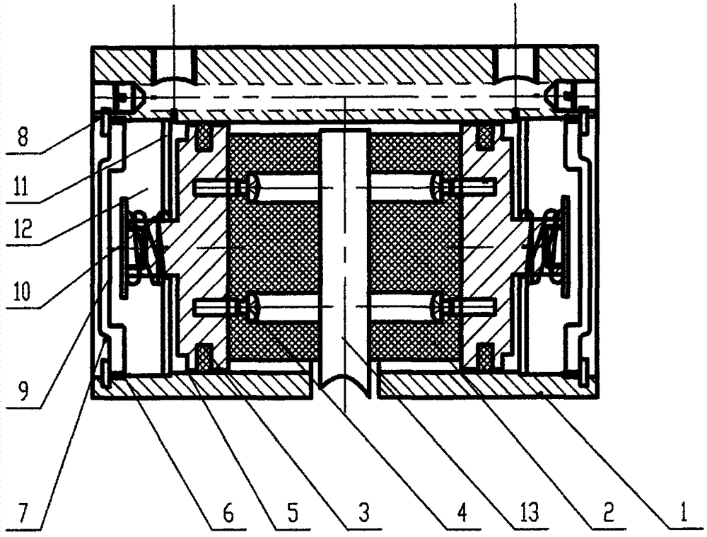 Air-compression disc-type anti-lock brake