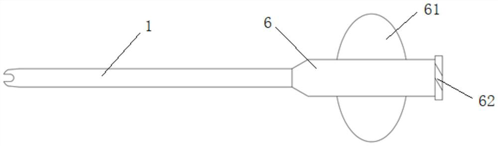 Skin perforation blunt needle device