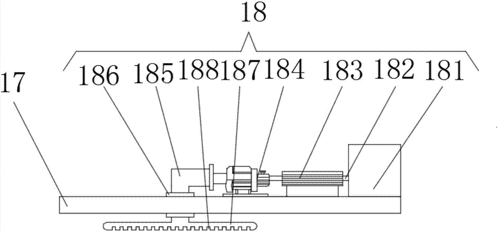 Medical operation instrument cleaning device