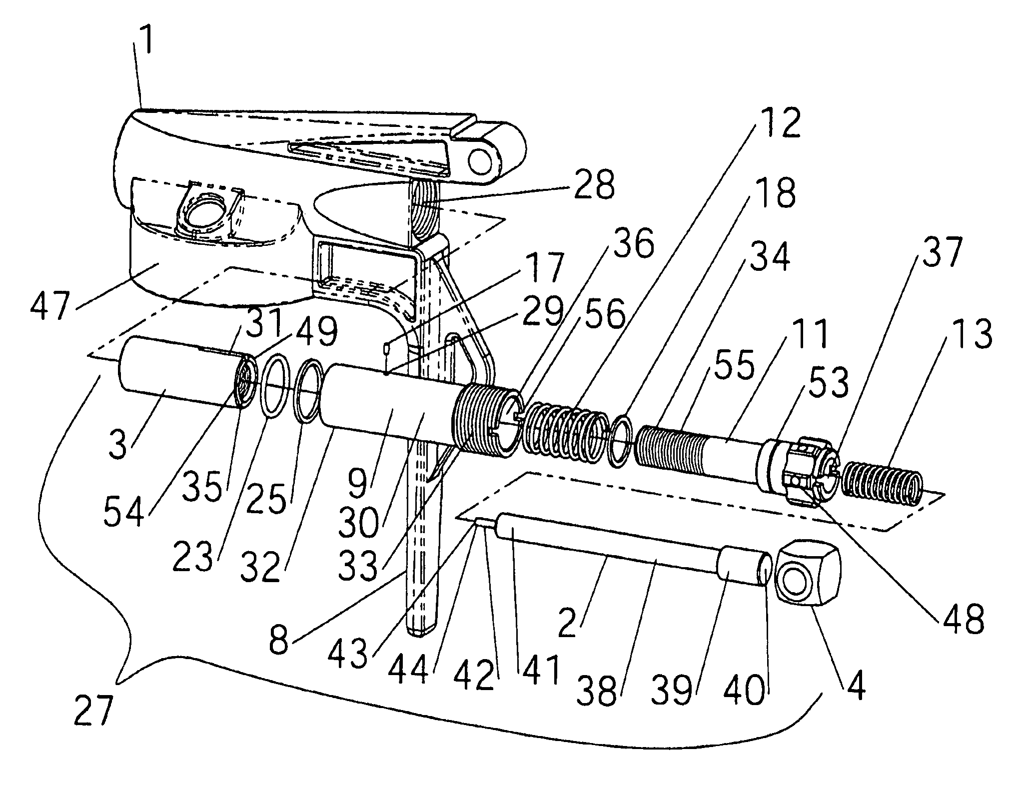 Two stage grease gun