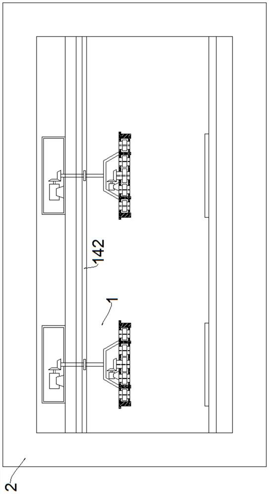 Wafer powder wiping machine and powder wiping mechanism thereof