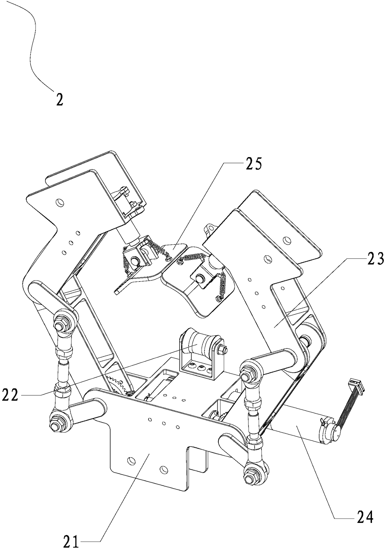 Cable detection robot