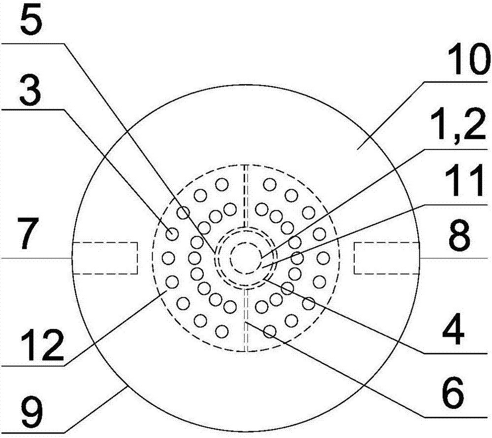 Integrated circulating fluidized bed apparatus