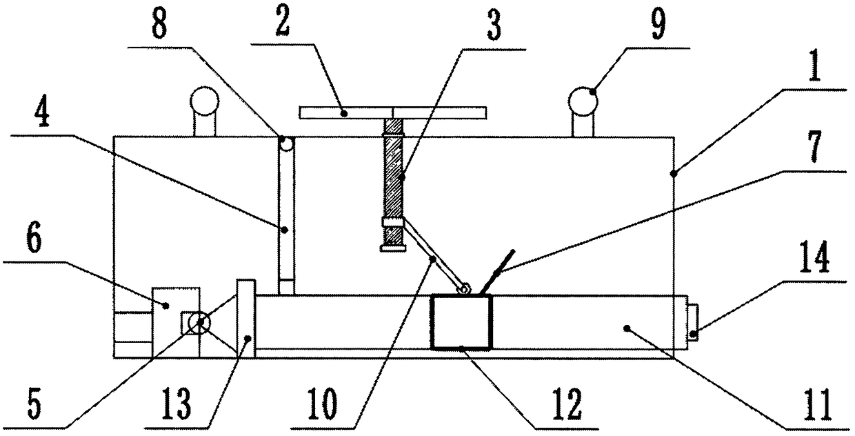 Portable filling mining tamping simulating device