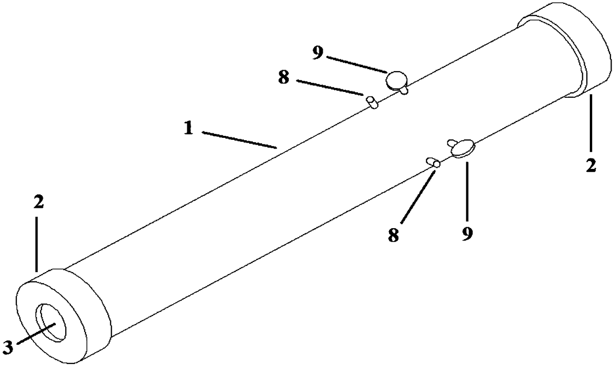 A Rigid Wall Air Bearing Eccentric Compression Rod