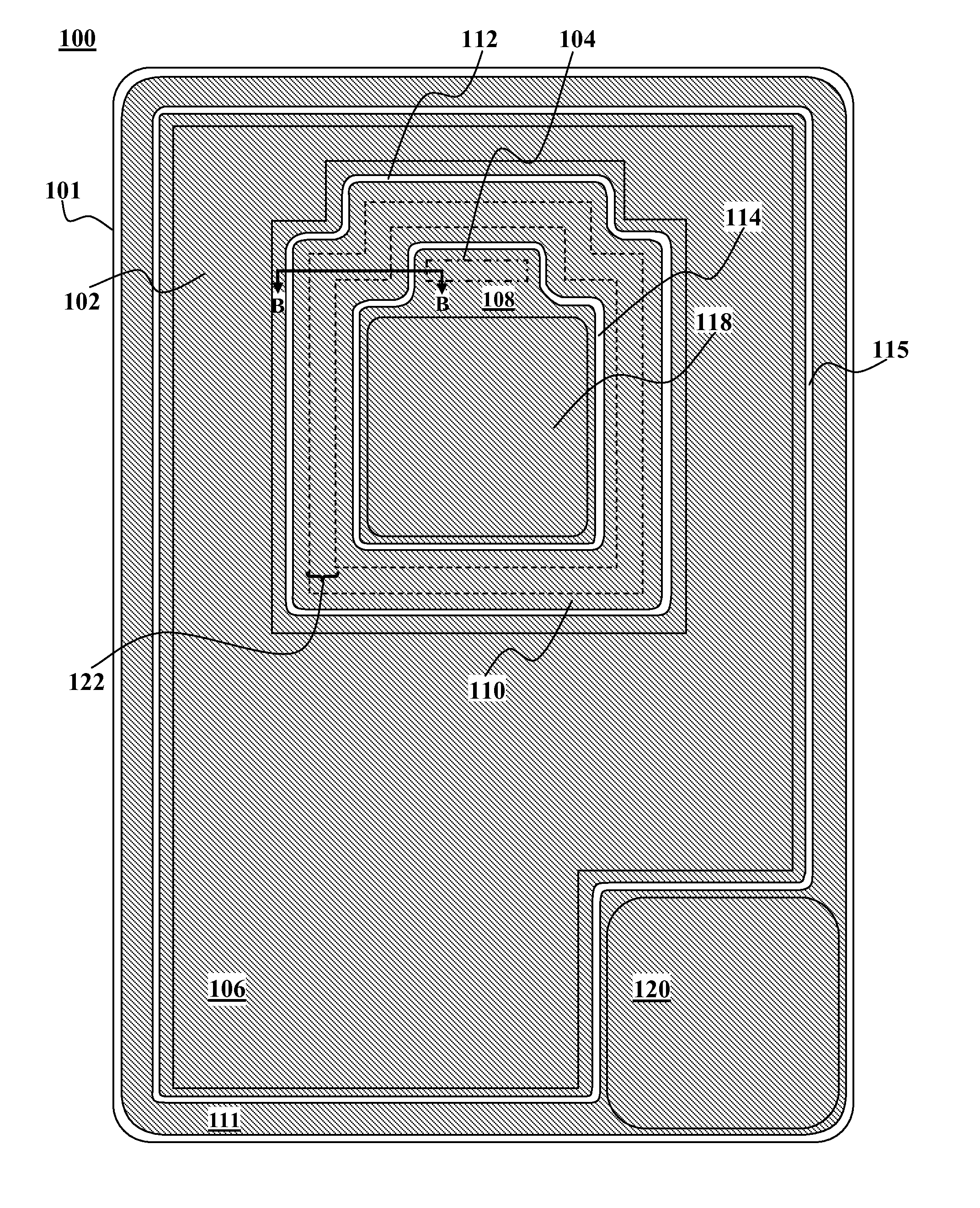 Integration of sense FET into discrete power MOSFET