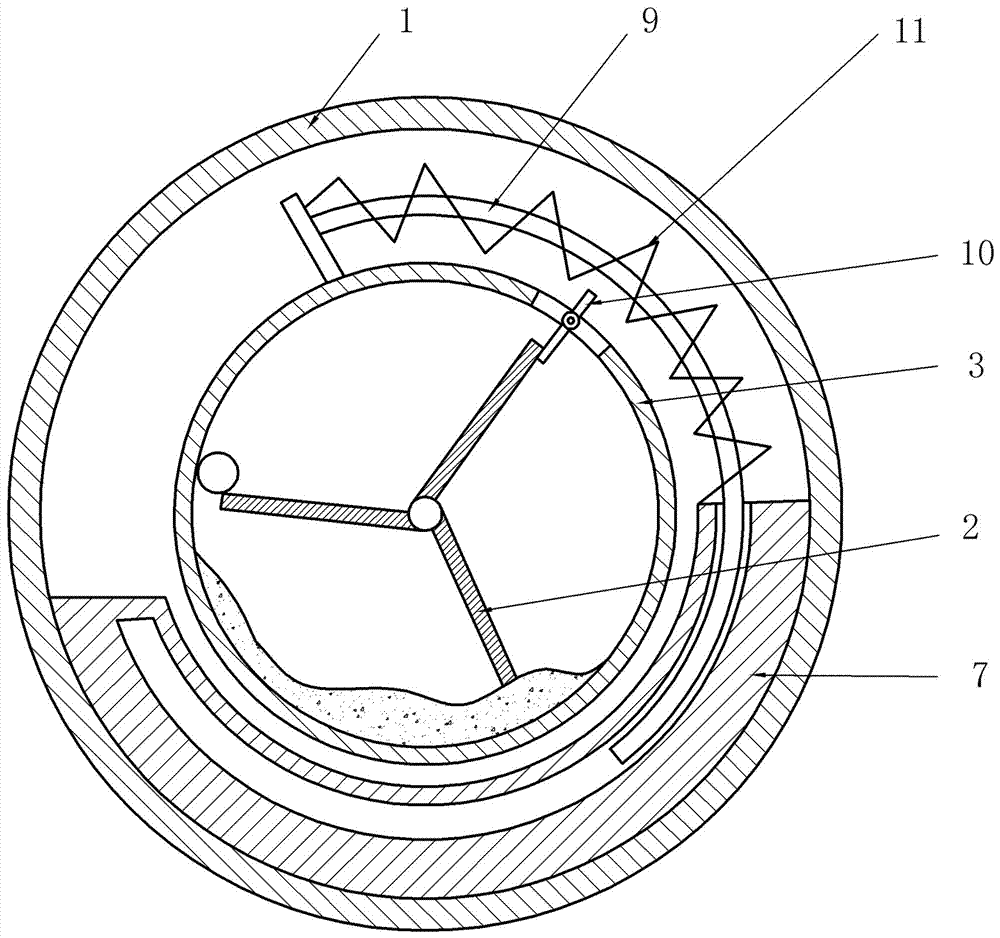 Stirring device for building operation