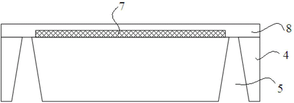 Three-dimensional integrated wafer-level package structure and package method for high-frequency IPD (Integrated Passive Device) module