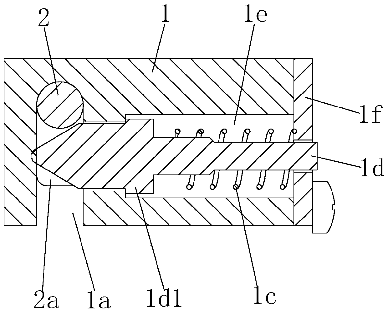 Two-way opening and closing door