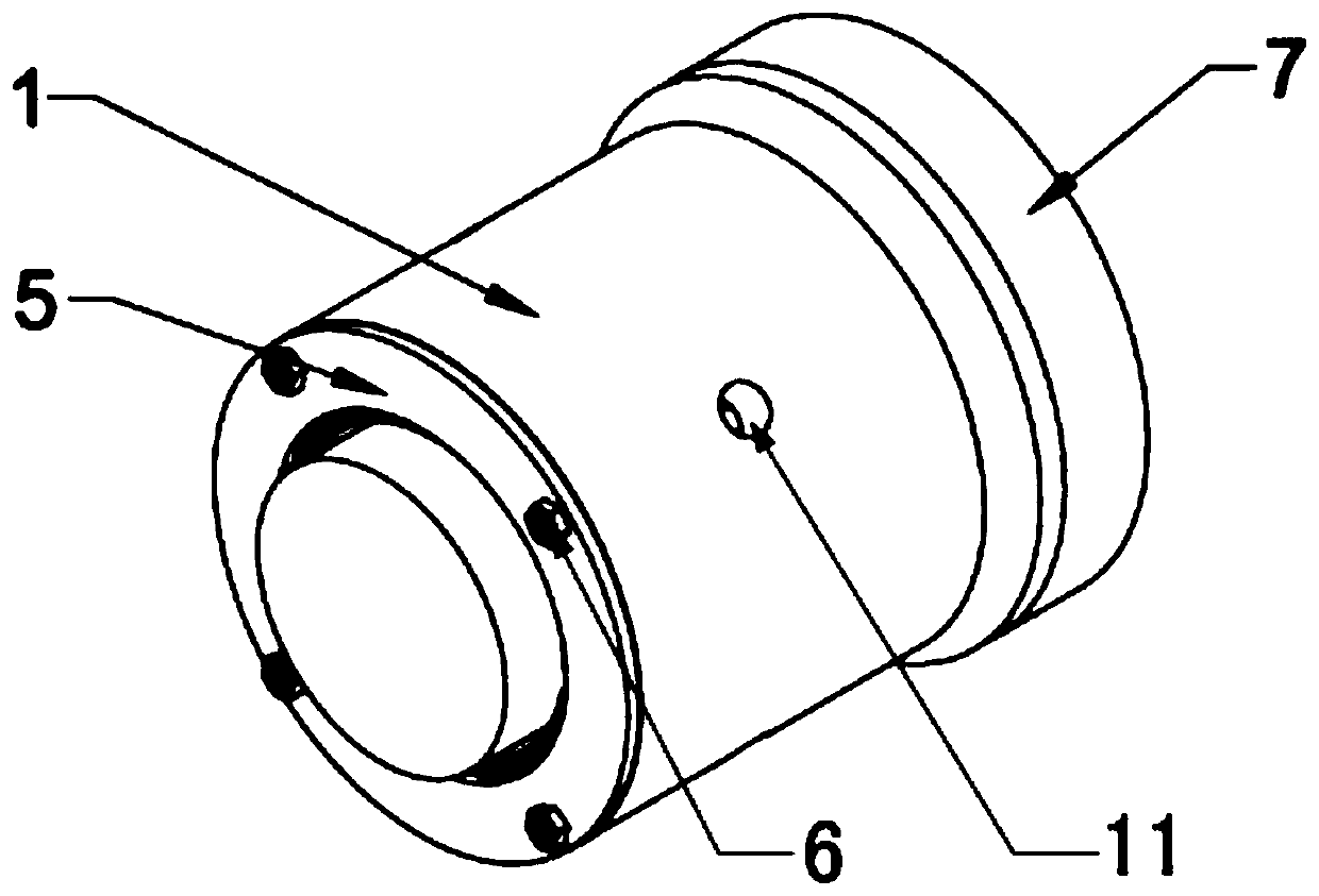 Elastic foil sheet gas bearing and elastic foil sheet gas bearing friction pair