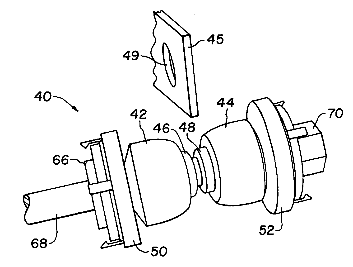 Direct acting end link