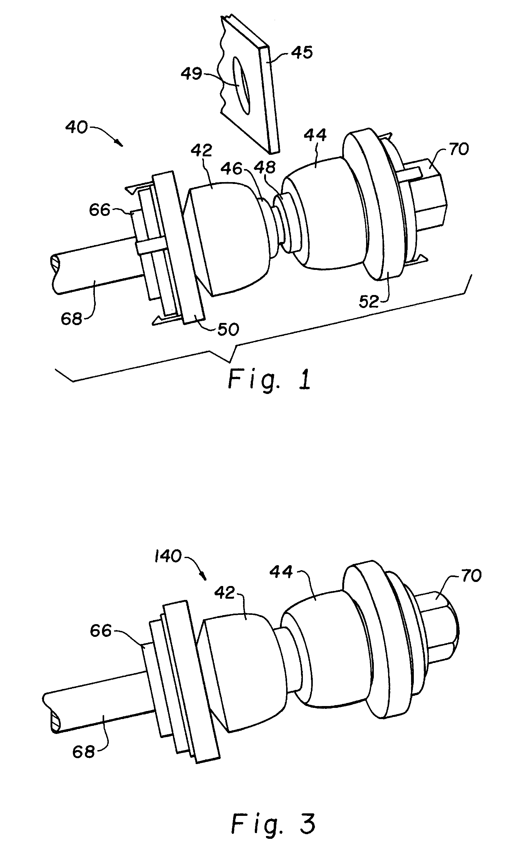 Direct acting end link