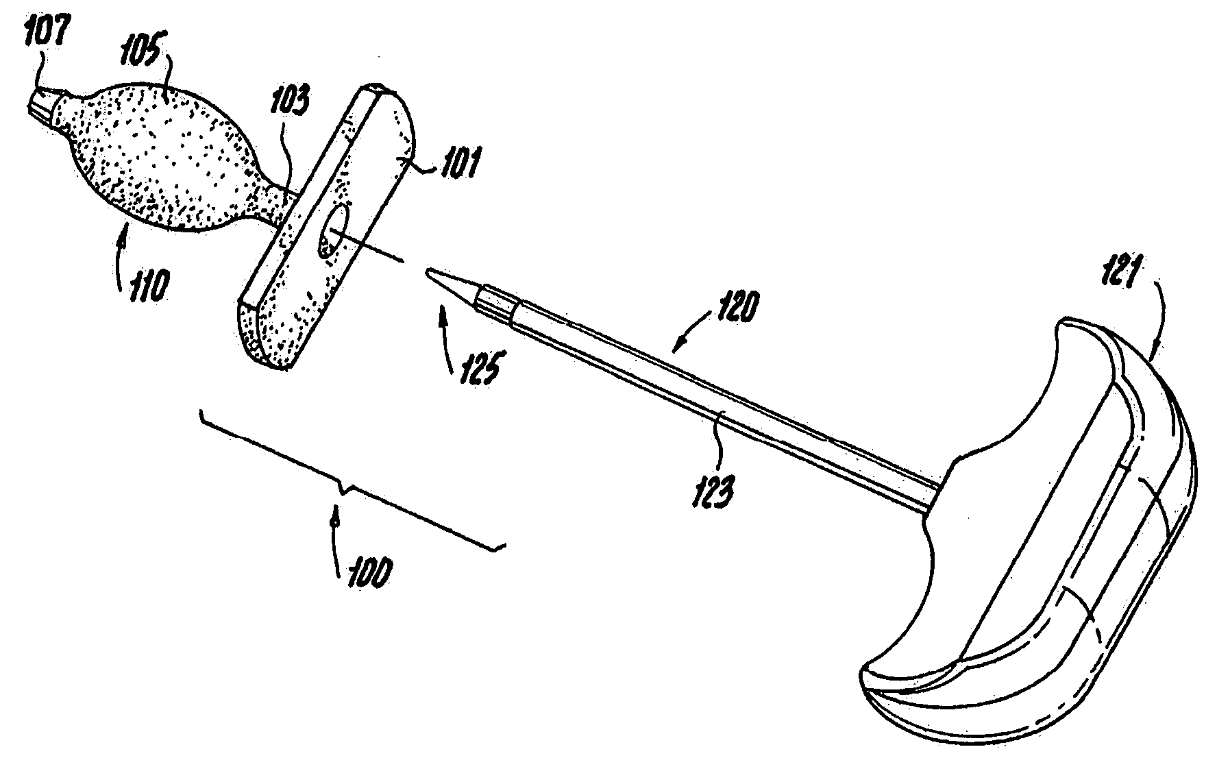 Elastically deformable surgical access device having telescoping guide tube