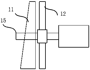 Speckle eliminating part, laser source and laser projection device