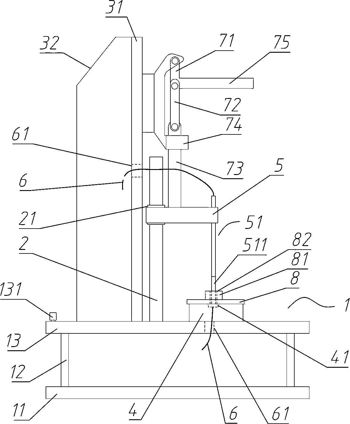 Hall element testing apparatus