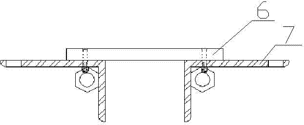 Construction process of metal reinforced frame bamboo plywood fabricated formwork