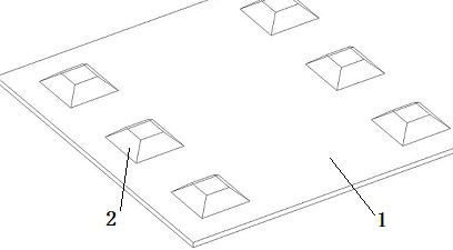 Detachable deck type steel bar truss laminated slab