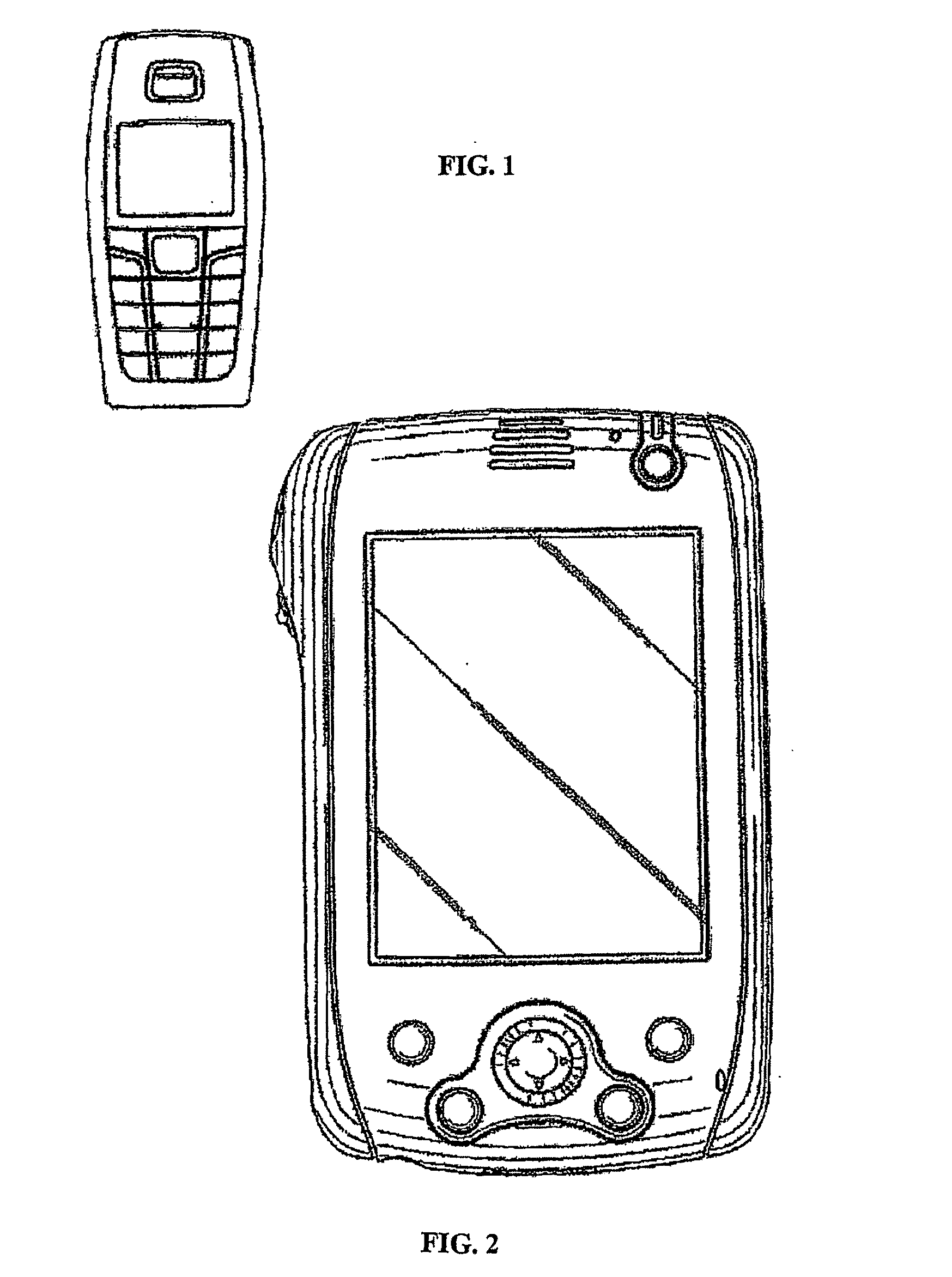 Process and apparatus for selecting an item from a database