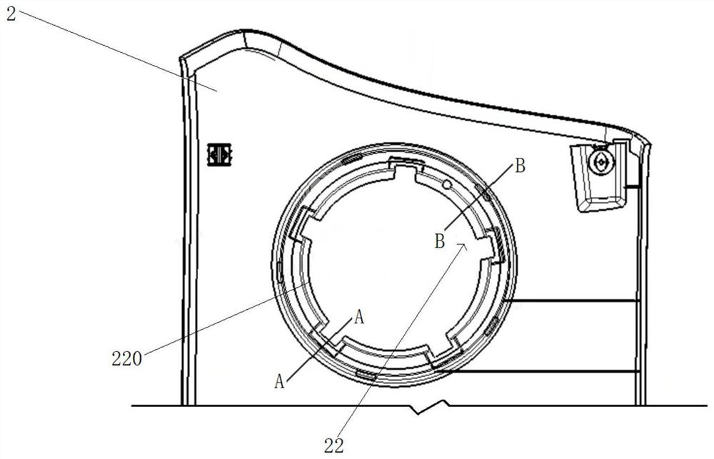 A-pillar system with loudspeaker sealing structure