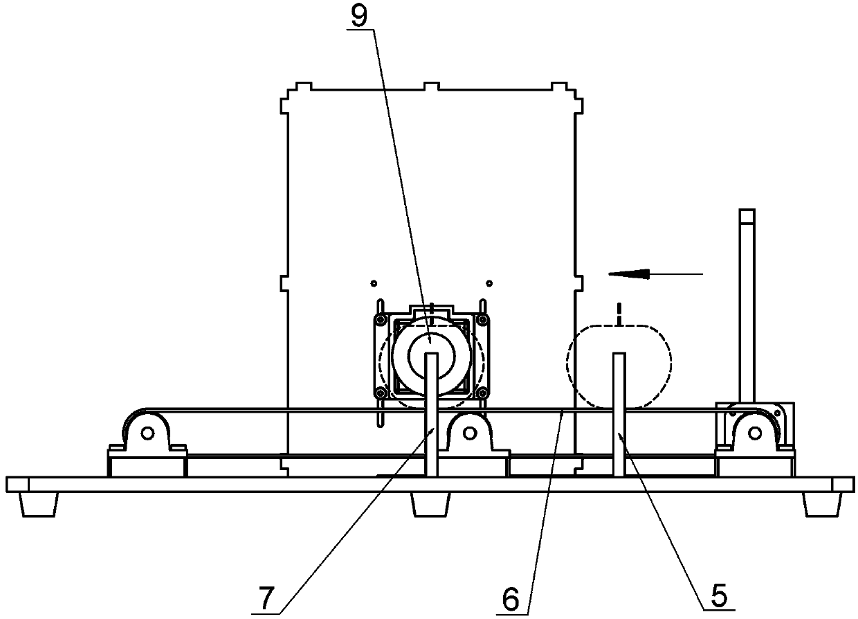 Fruit grading device based on orthogonal binocular machine vision