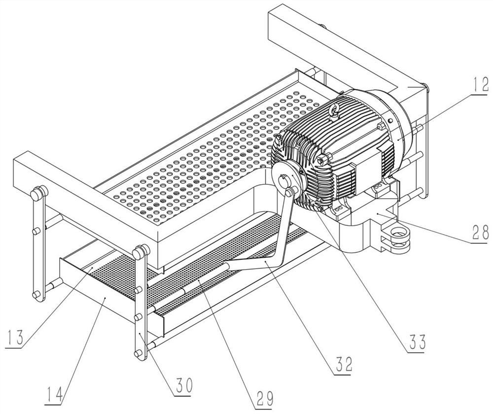 Small self-propelled rhizoma corydalis harvester