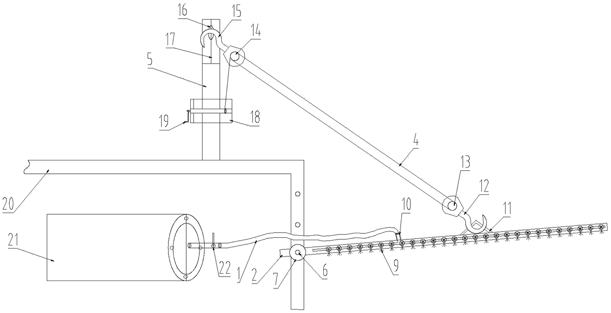 Asphalt adhesive layer spreading device for annular-road curved surfaces and method