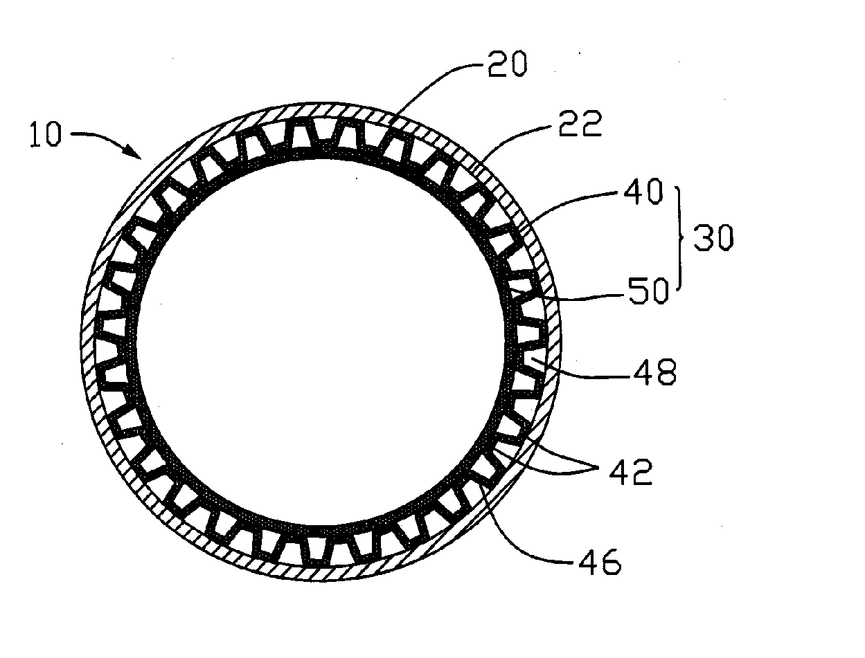 Heat pipe with wick structure of screen mesh