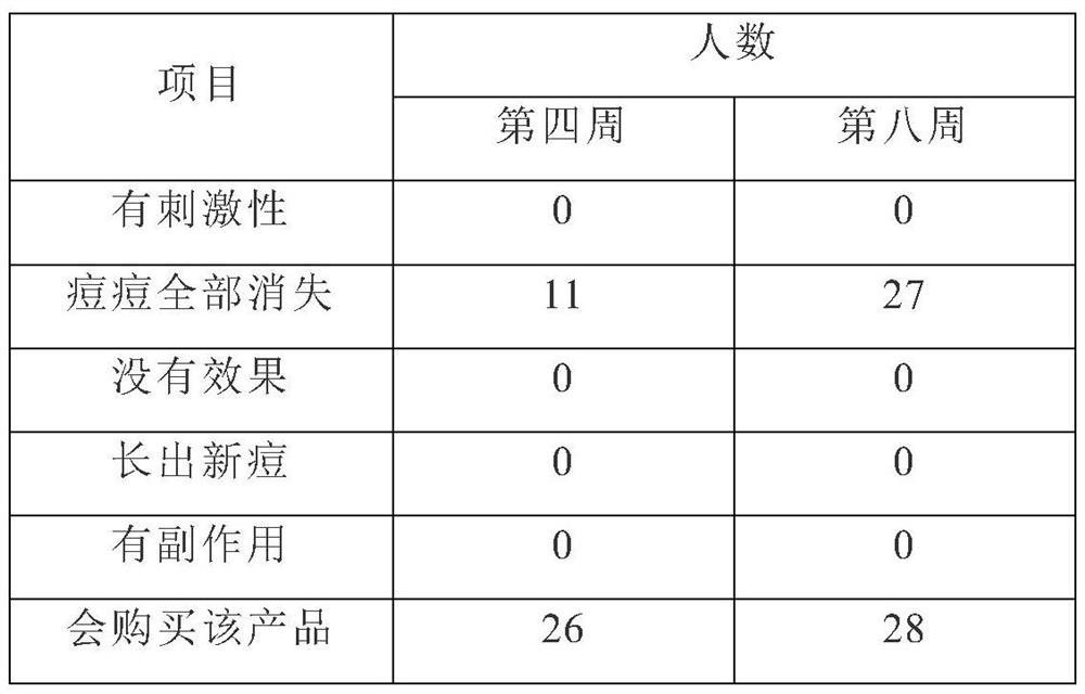 Acne-removing aloe gel and preparation method thereof