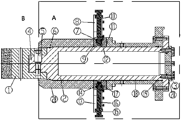 Permanent pressure replaceable scraper device