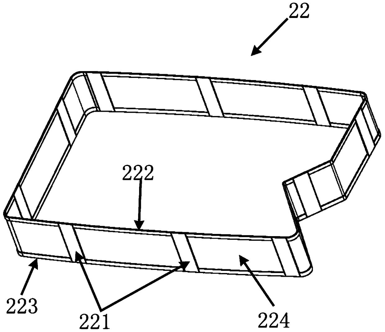 An automatic dust removal device and malodorous gas purification treatment equipment with the automatic dust removal device