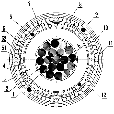 Intelligent sensing photoelectric composite cable