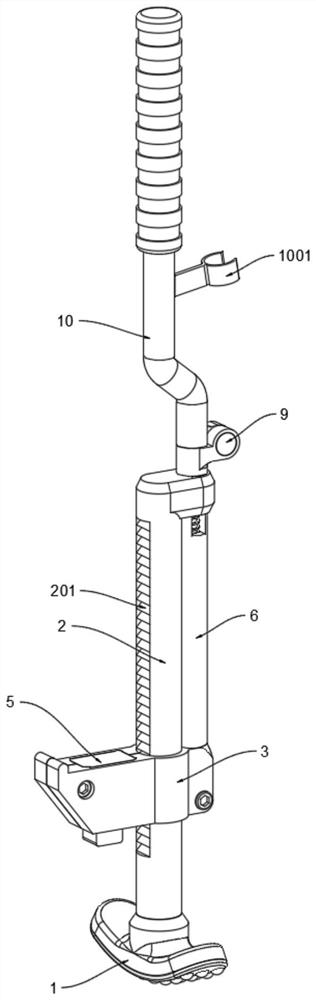 Portable auxiliary device for physical exercise and sport psychology teaching