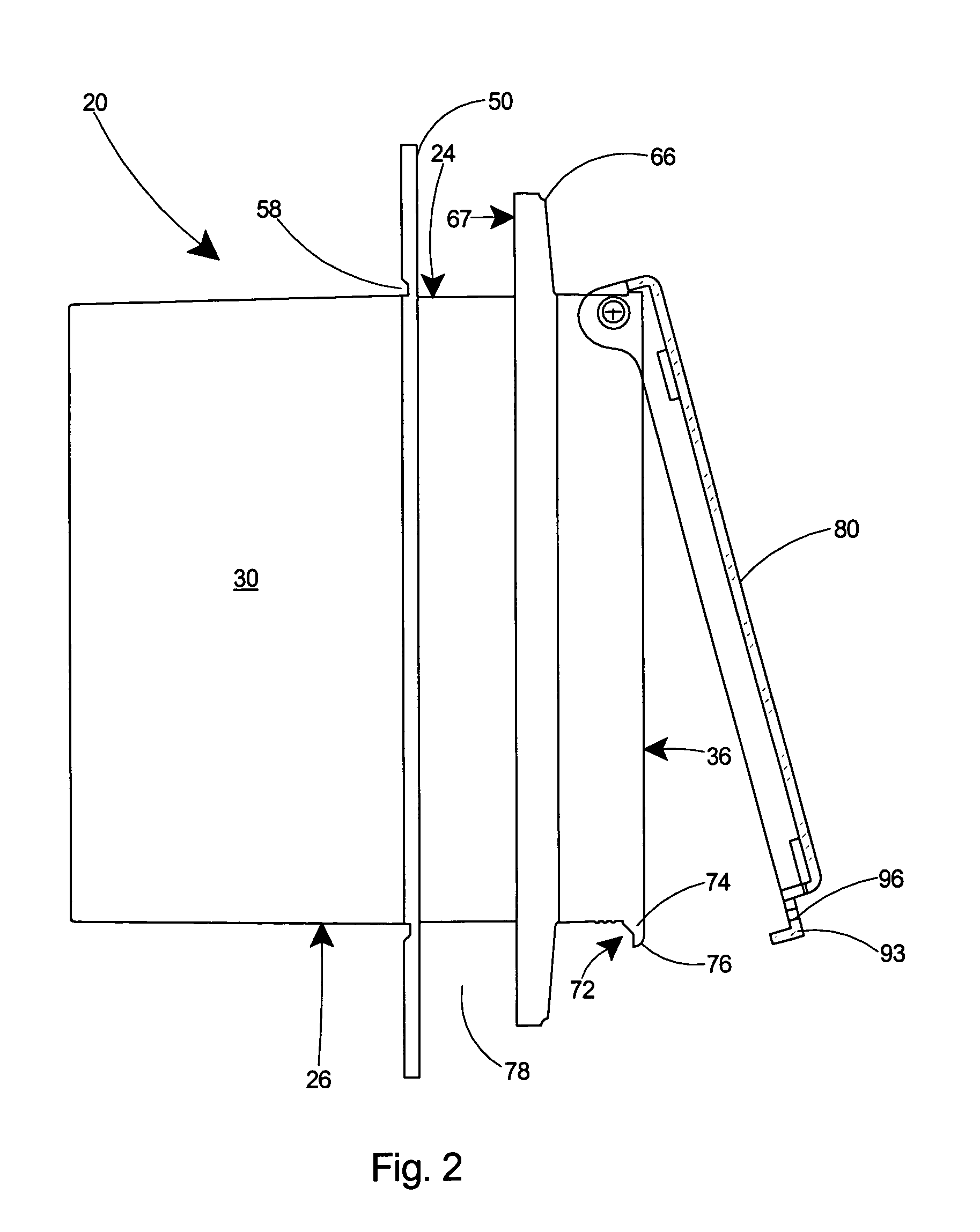 Rainproof recessed outlet box