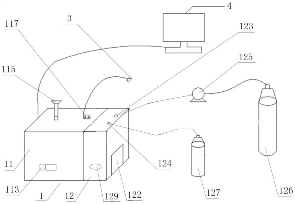 A ground heating device for low-maturity oil shale and its application and evaluation method