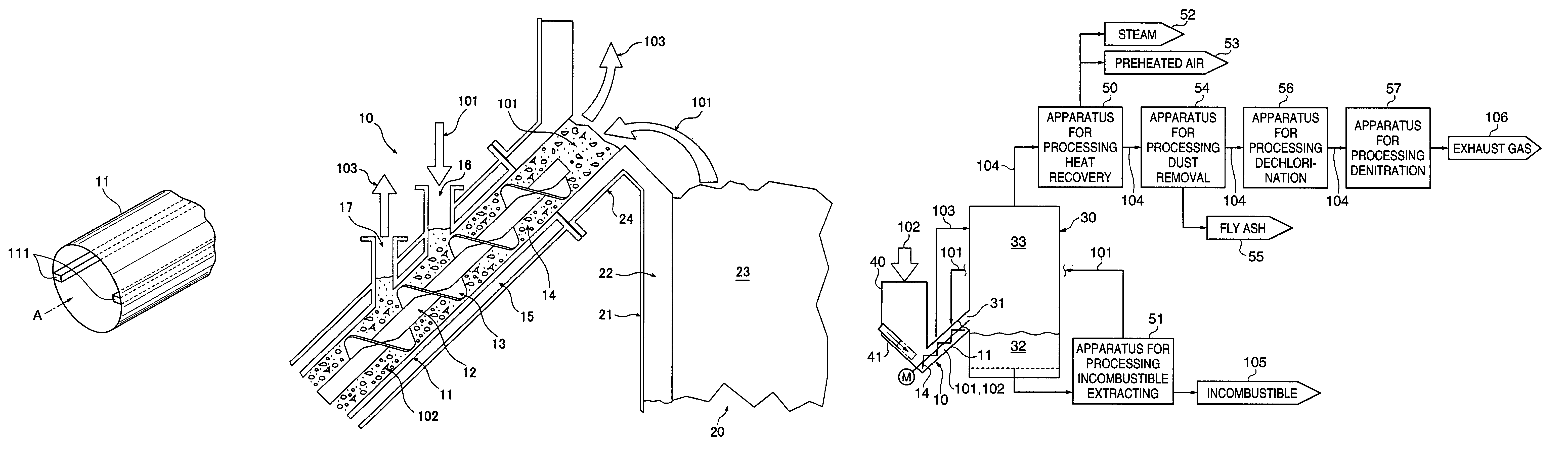 Supplying apparatus for supplying combustible material, a gasification apparatus for gasifying combustible material and method for gasifying combustible material