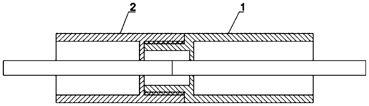 High-sealing-performance waterproof anti-aging cable sealing element