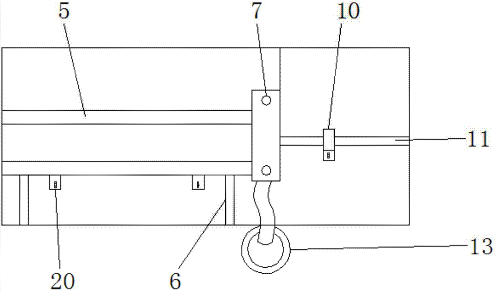 Slicing machine facilitating fixing for bamboo wood processing