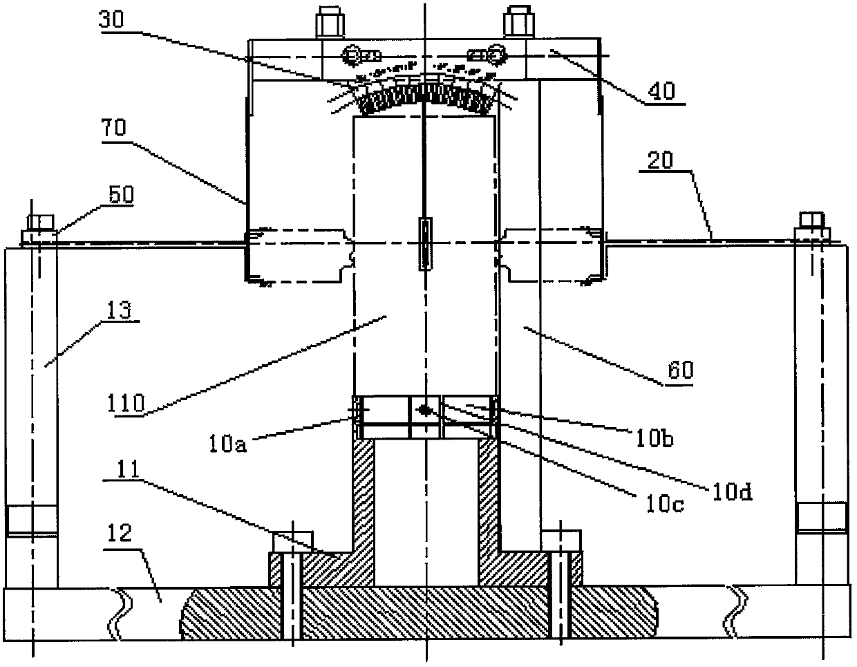 Torque loading device for steering gear