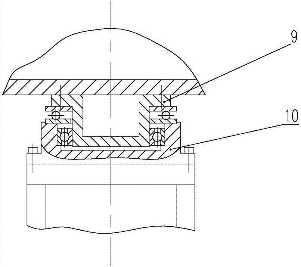 Connection rod type fixed-point feeding system