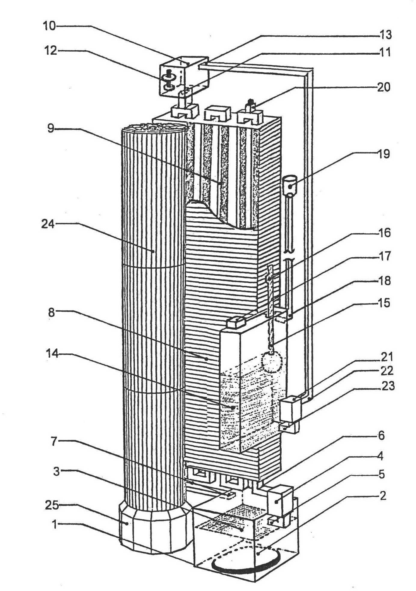 Water-circulation conducting electrically-heated warmer