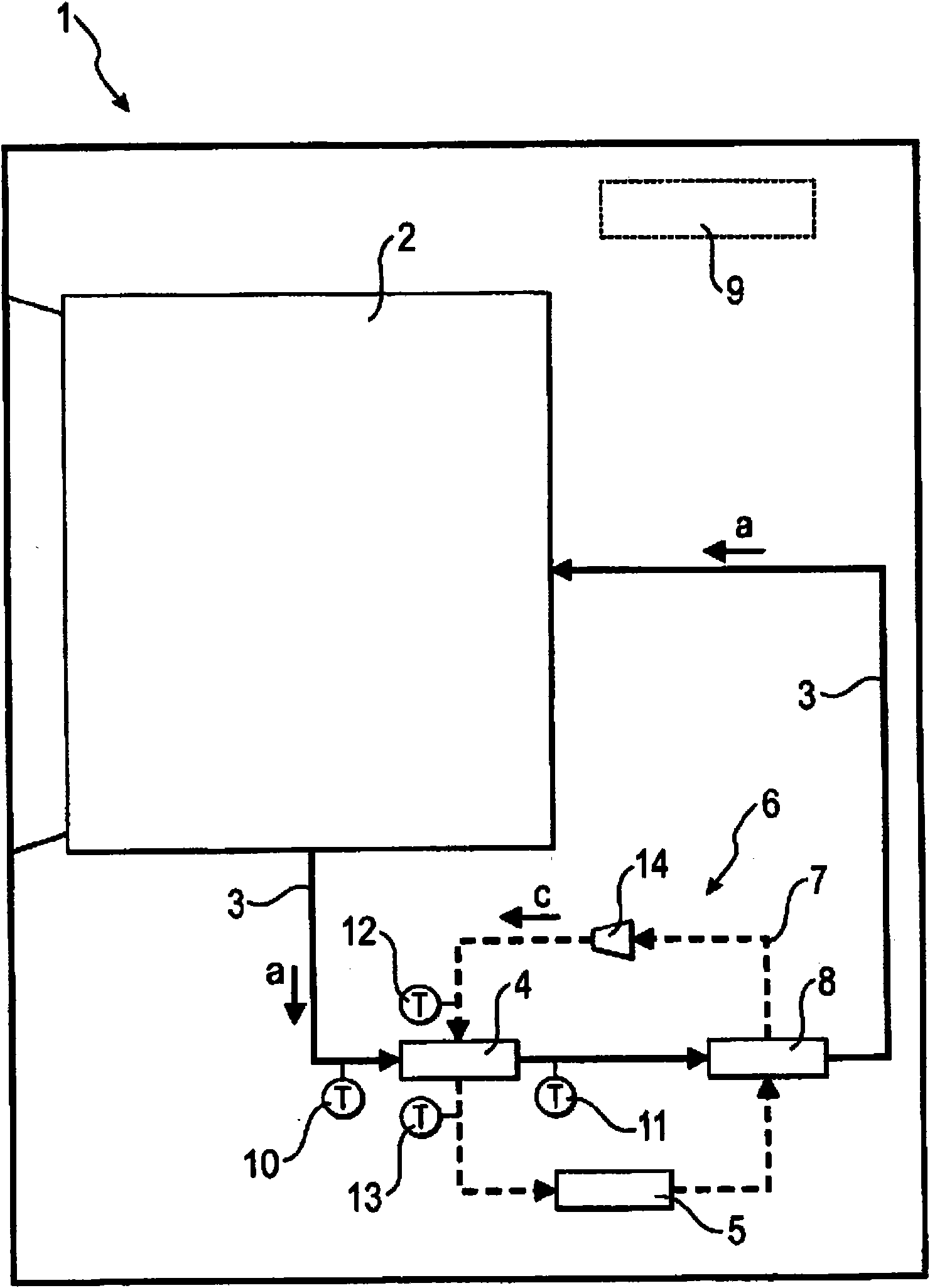 Washing/drying device comprising a moisture determining device and method for operating a washing/drying device