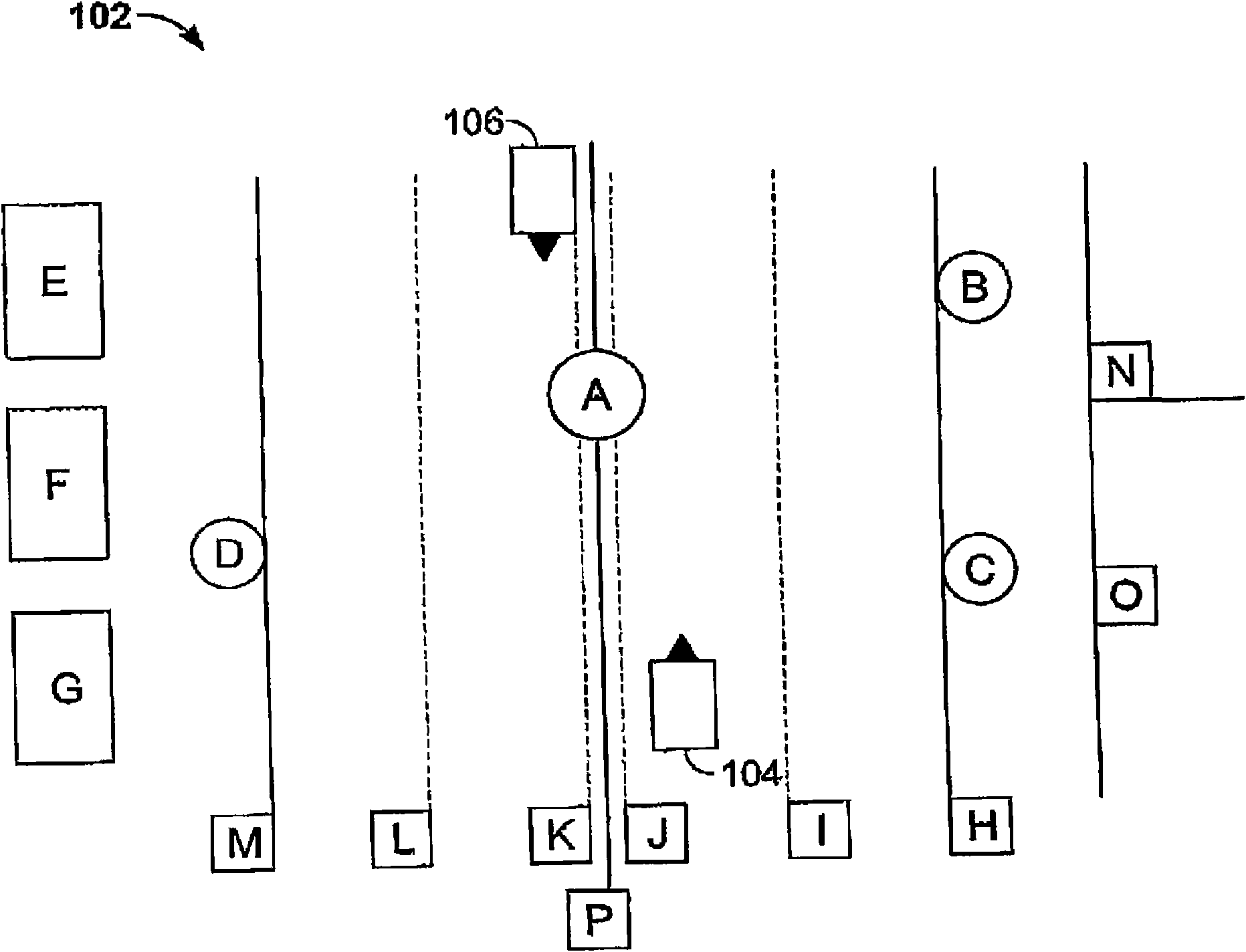 System and method for vehicle navigation and piloting including absolute and relative coordinates