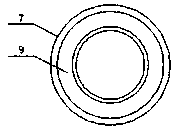 Automatic mining dust removal device