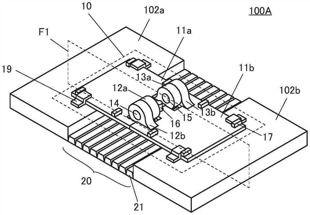 Support tool for flexible component and display device