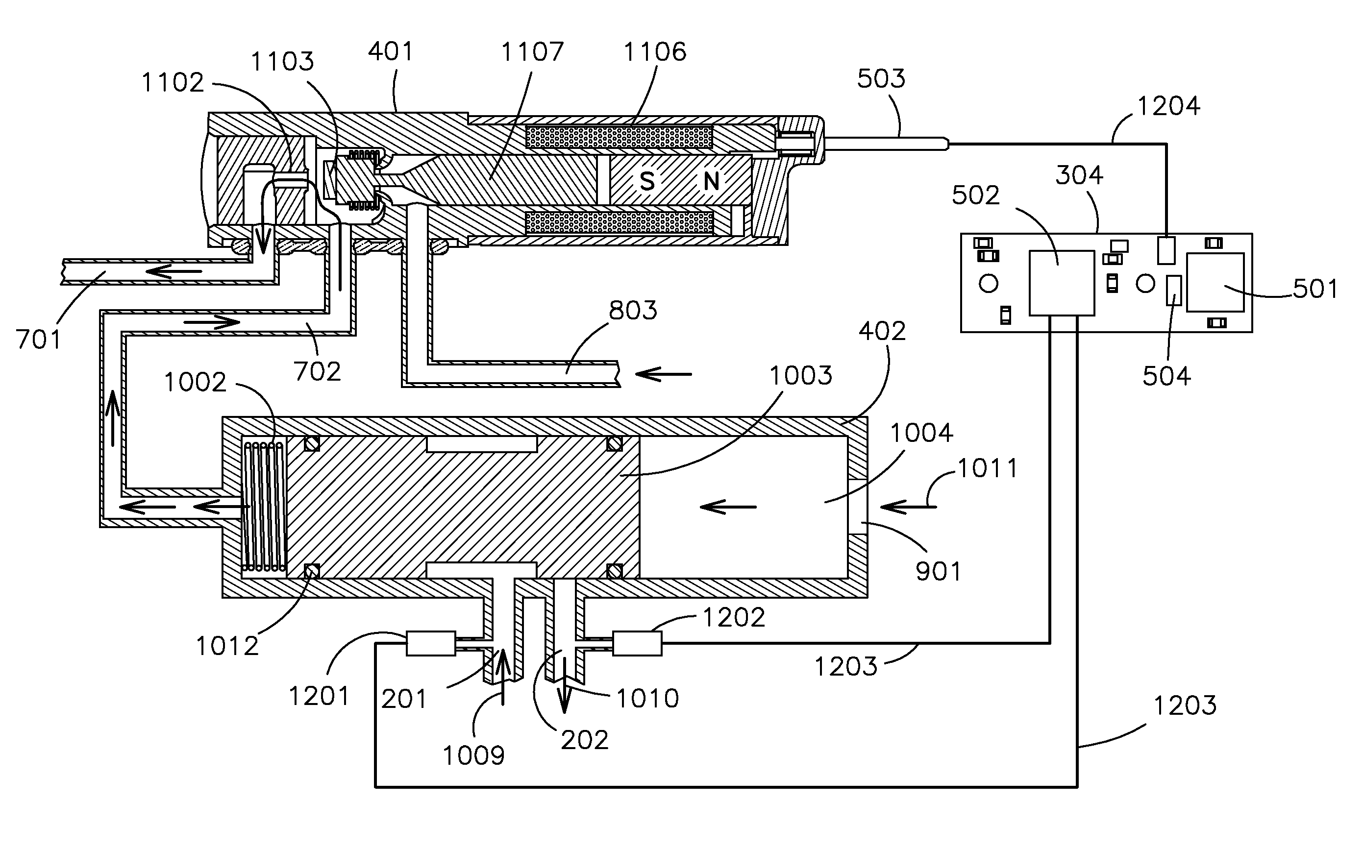 Solenoid activated vacuum control device