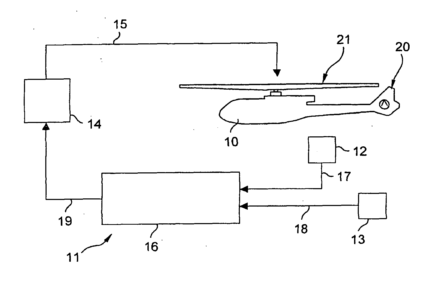 Autopilot system for a helicopter