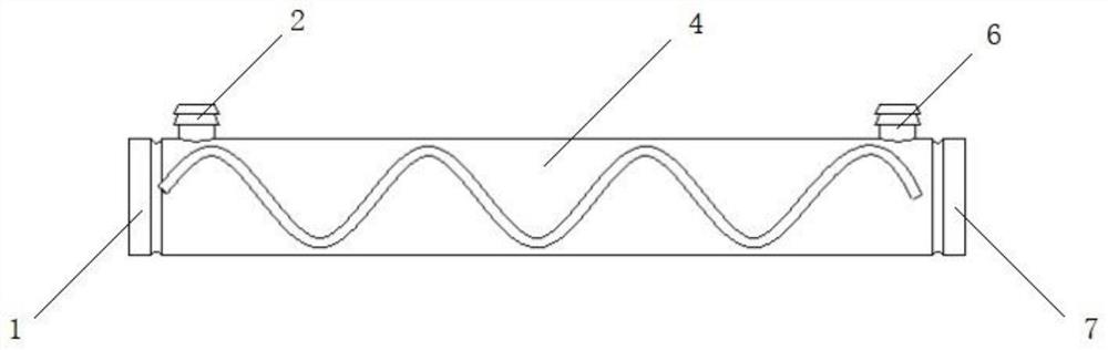 Grout sleeve for steel bar connection and machining process of grout sleeve