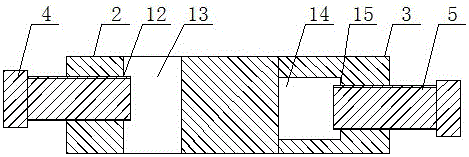 Iron support for chemical test