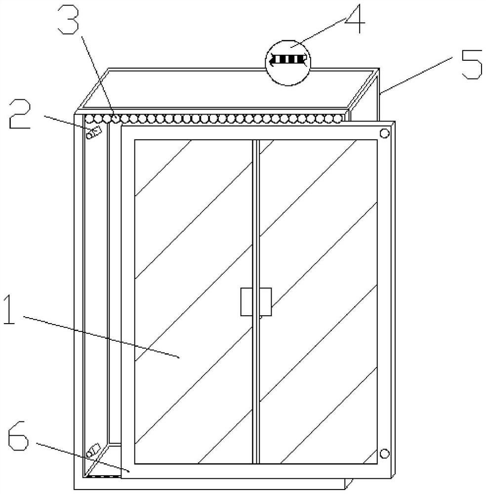 Anti-icing fire-fighting lifesaving cabinet for cold regions